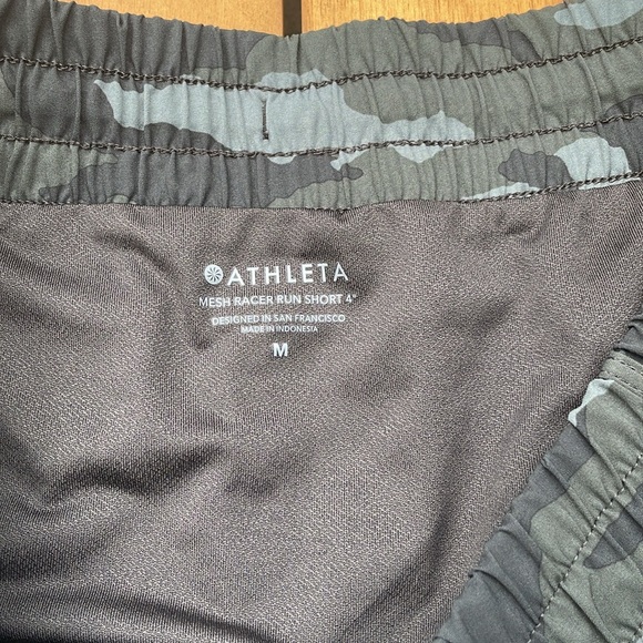 Athleta MESH RACER RUN MID RISE 4 SHORT - Picture 4 of 5